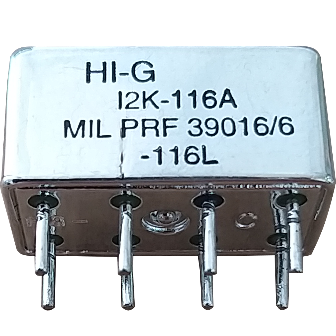 HI-G I2K-116A MIL-PRF-39016/6-116L Röle